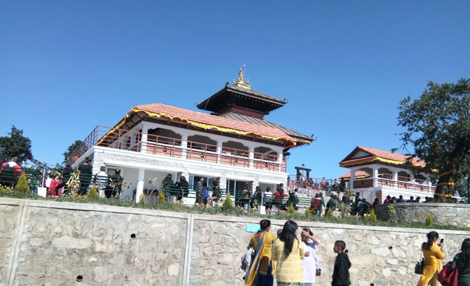 Car on rent for Chandragiri Hill Trip